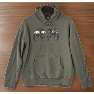Kuiu Strong Men’s Hoodie Ram Sweatshirt Pullover Independent Trading Co. Medium